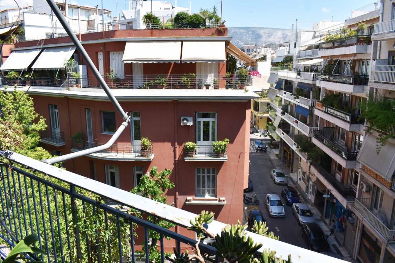 Katzen Room by the Metro Athen Exterior foto